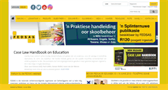 Desktop Screenshot of fedsas.org.za